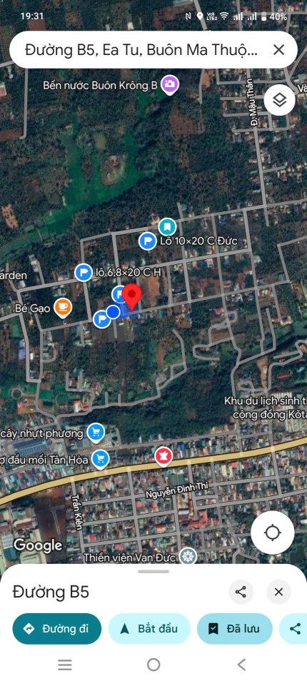 Bán đất 143.5m² 1.3 tỷ tại Xã Ea Tu Thành phố Buôn Ma Thuột
