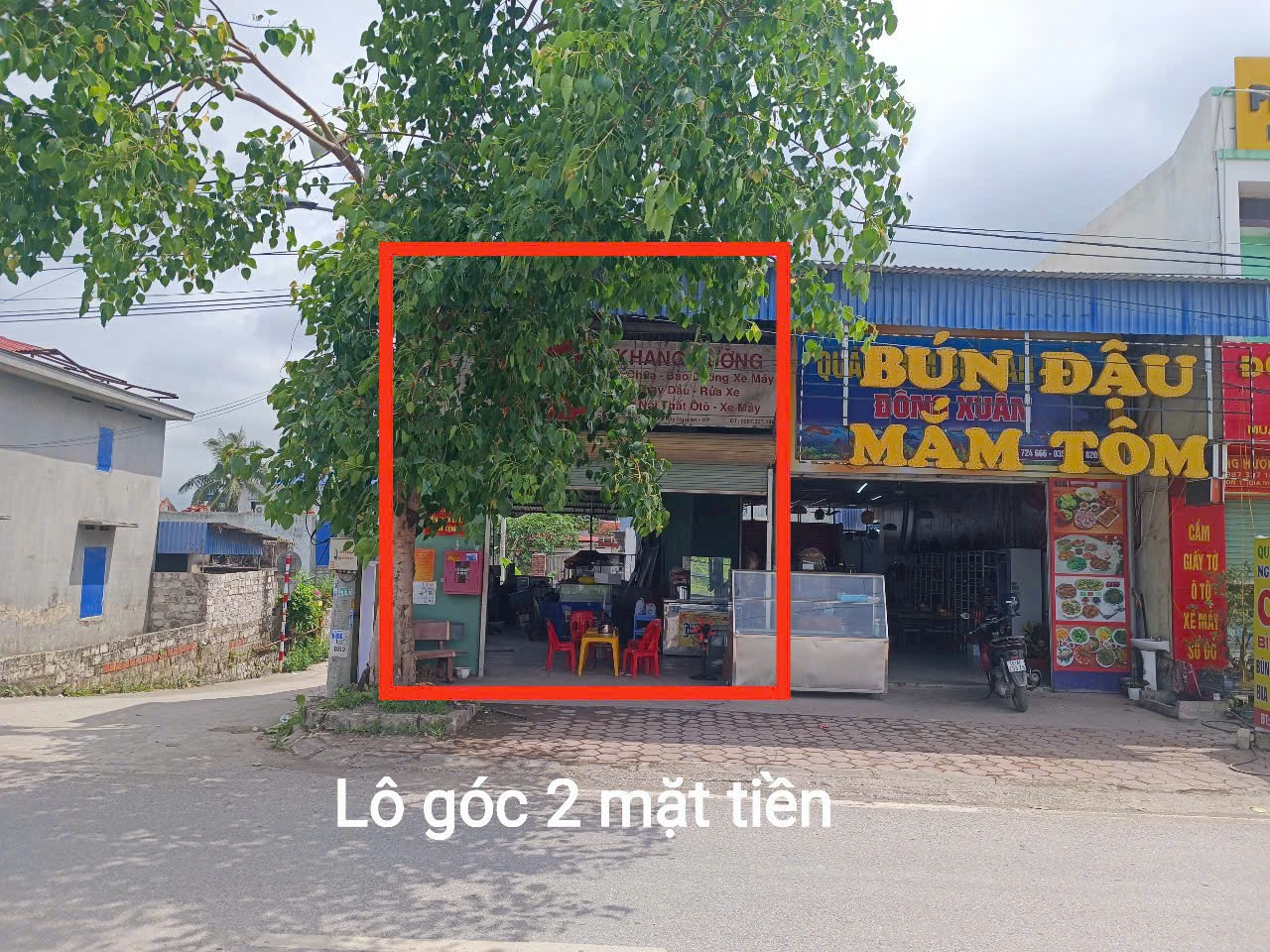 Bán đất 140m² . lô góc. mặt tiền 5m. đường đôi 26m. 2.55 tỷ tại Xã Gia Minh Huyện Thuỷ Nguyên. liên hệ 0362558882