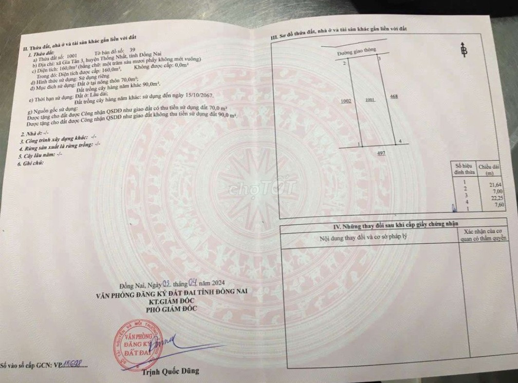 Nhà Đất Gia Tân 3 Thống Nhất Đồng Nai