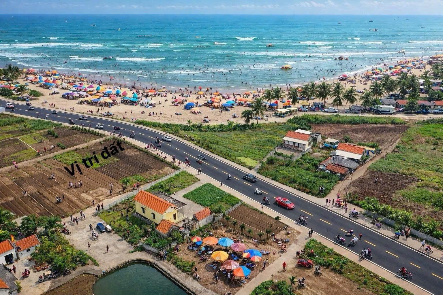 BÁN LÔ ĐẤT VIEW BIỂN GẦN KHU KINH TẾ NINH CƠ PHÙ HỢP ĐẦU TƯ XÂY NHÀ HÀNG ,KHÁCH SẠN