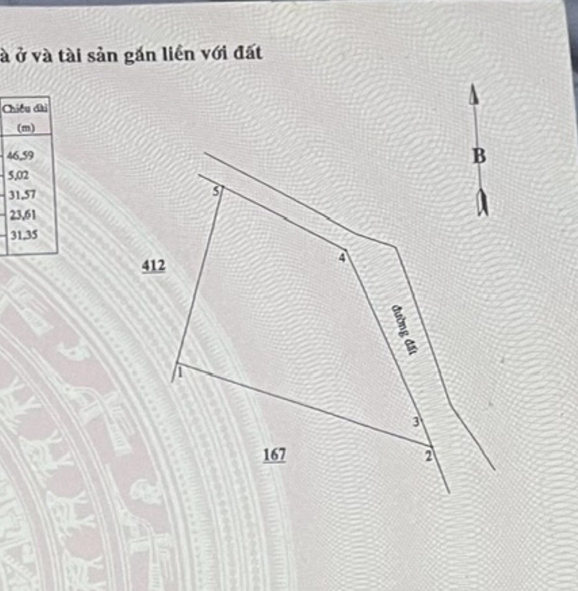 Bán 1.000m2 Đất CLN tại Thôn 2, Hàm Liêm