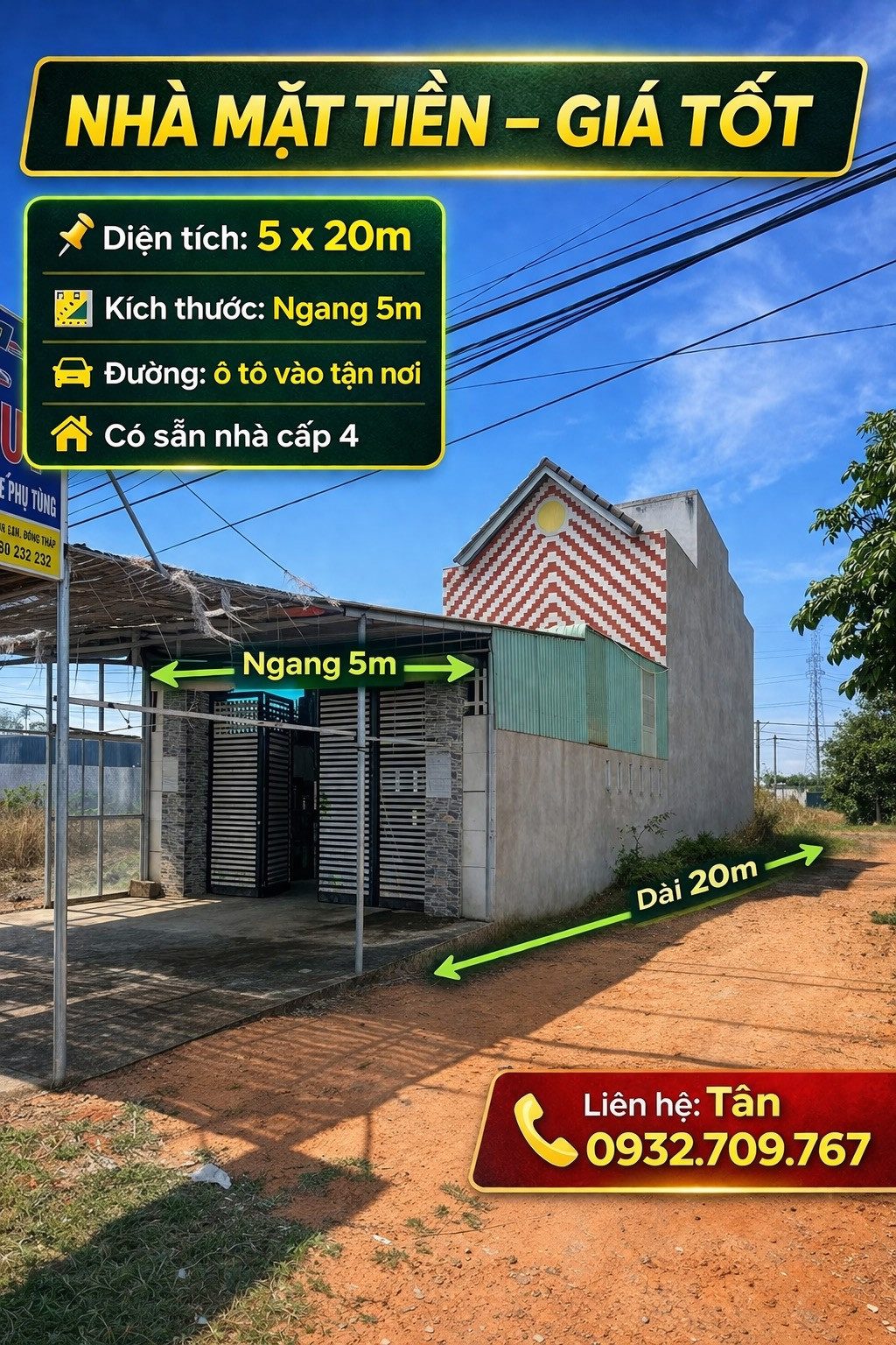 BÁN ĐẤT KÈM NHÀ – CẠNH UBND XÃ HÀM LIÊM, BÌNH THUẬN