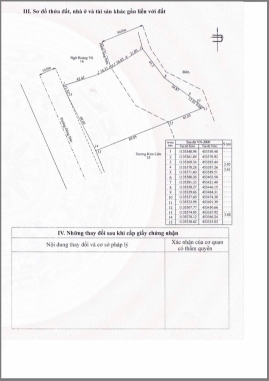 Bán đất 9459.6m² 80 tỷ tại Xã Hàm Ninh Thành phố Phú Quốc
