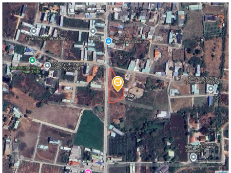 Bán đất 1361.7m² 1.3 tỷ tại Xã Hàm Thắng Huyện Hàm Thuận Bắc