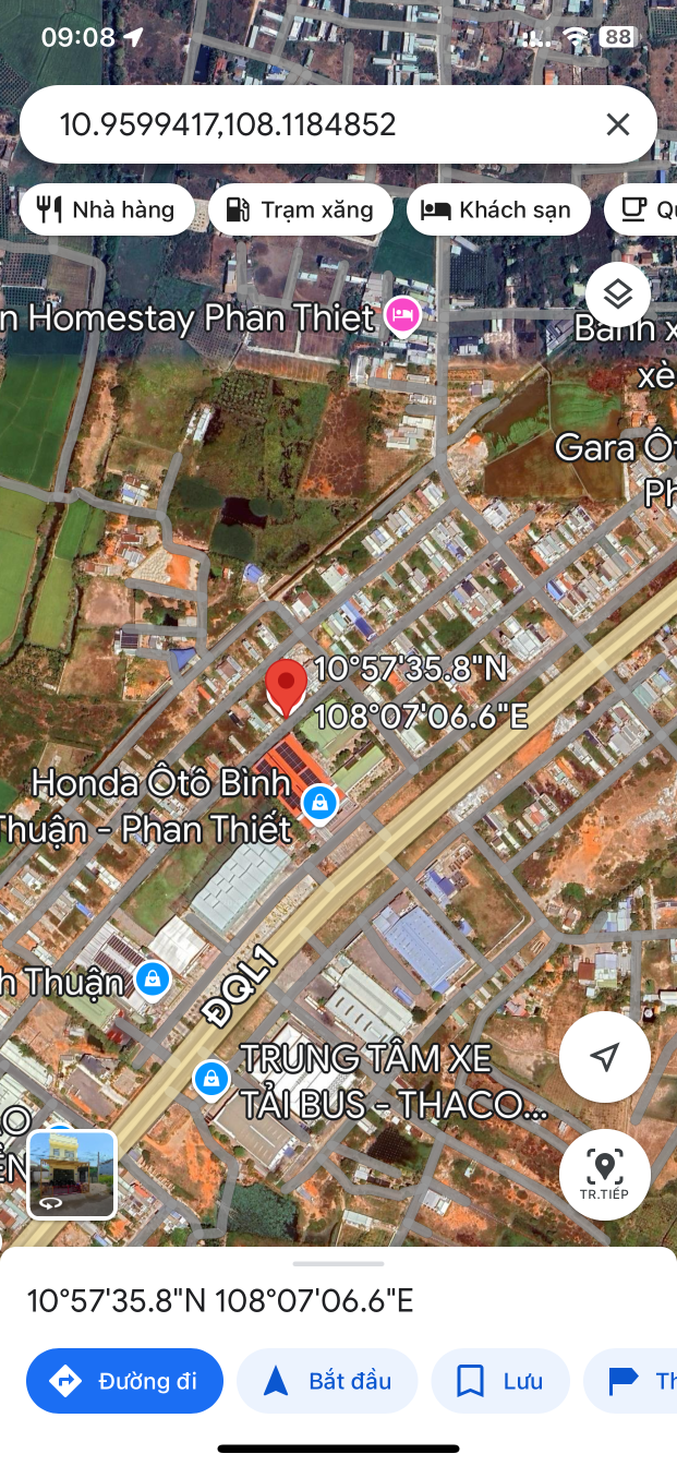 Bán đất 100m² 1.6 tỷ tại Xã Hàm Thắng Huyện Hàm Thuận Bắc