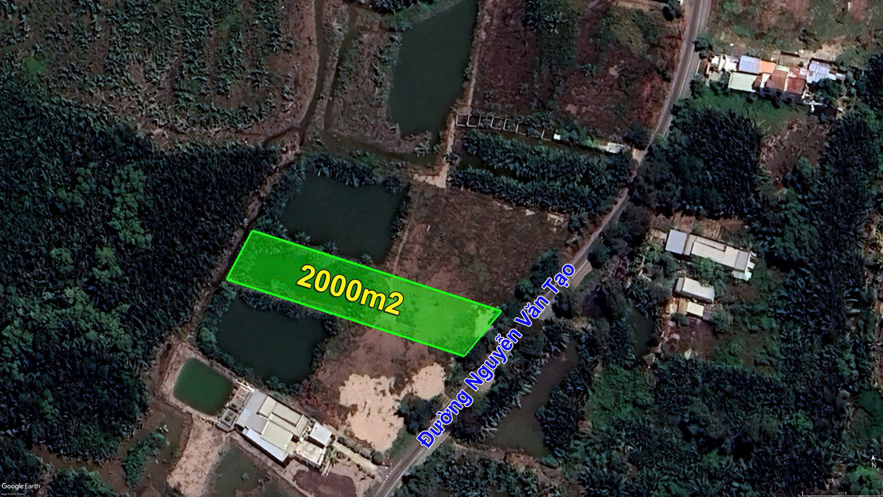 Bán đất 2000m², mặt tiền đường Nguyễn Văn Tạo, giá 15 tỷ, tại Xã Hiệp Phước