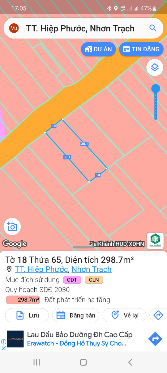 Nhà Đất TT Hiệp Phước Nhơn Trạch Đồng Nai