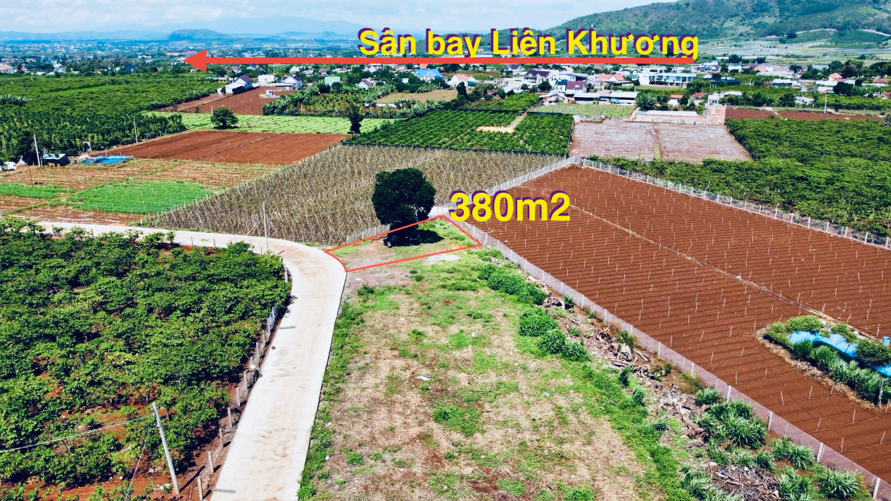 Lô đất view đẹp. xã Hiệp Thạnh, 380m2 nở hậu