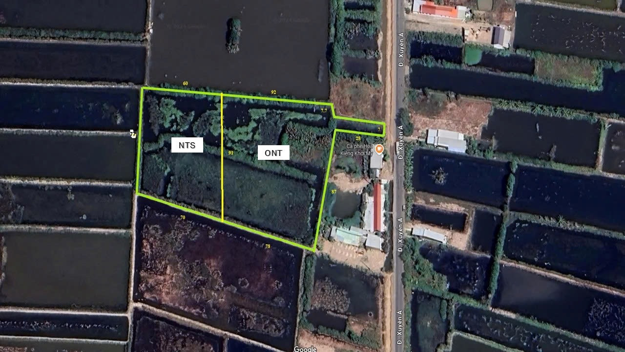 Bán đất 14798.7m² 32 tỷ tại Xã Hồ Thị Kỷ Huyện Thới Bình