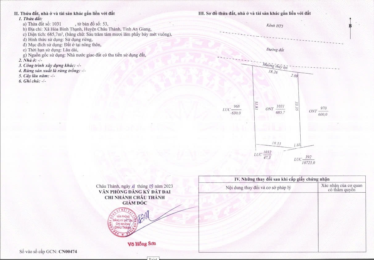 1 nền giá 450 triệu/1 nền ngang 5x45 full thổ cư