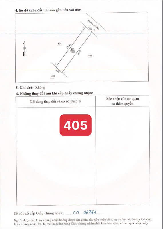 📈 Cơ Hội Vàng Đầu Tư – Đất Sổ Hồng, Chỉ 4,5 Triệu/m² – Lợi Nhuận Bứt Tốc!