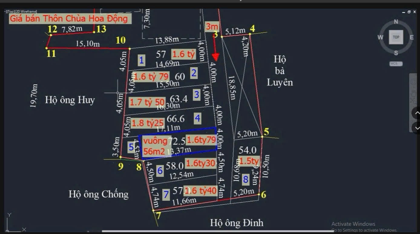 Bán đất 58m² ngang 4,5m giá 1.52 tỷ tại Hoa Động Thuỷ Nguyên. liên hệ 0362558882