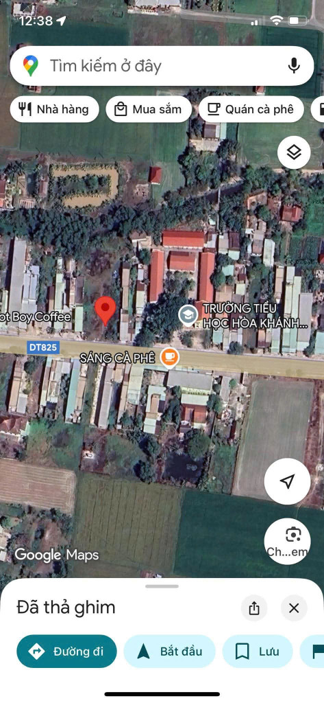 Bán đất 771.5m² ngang 5m giá 4 tỷ tại Xã Hòa Khánh Đông Huyện Đức Hòa