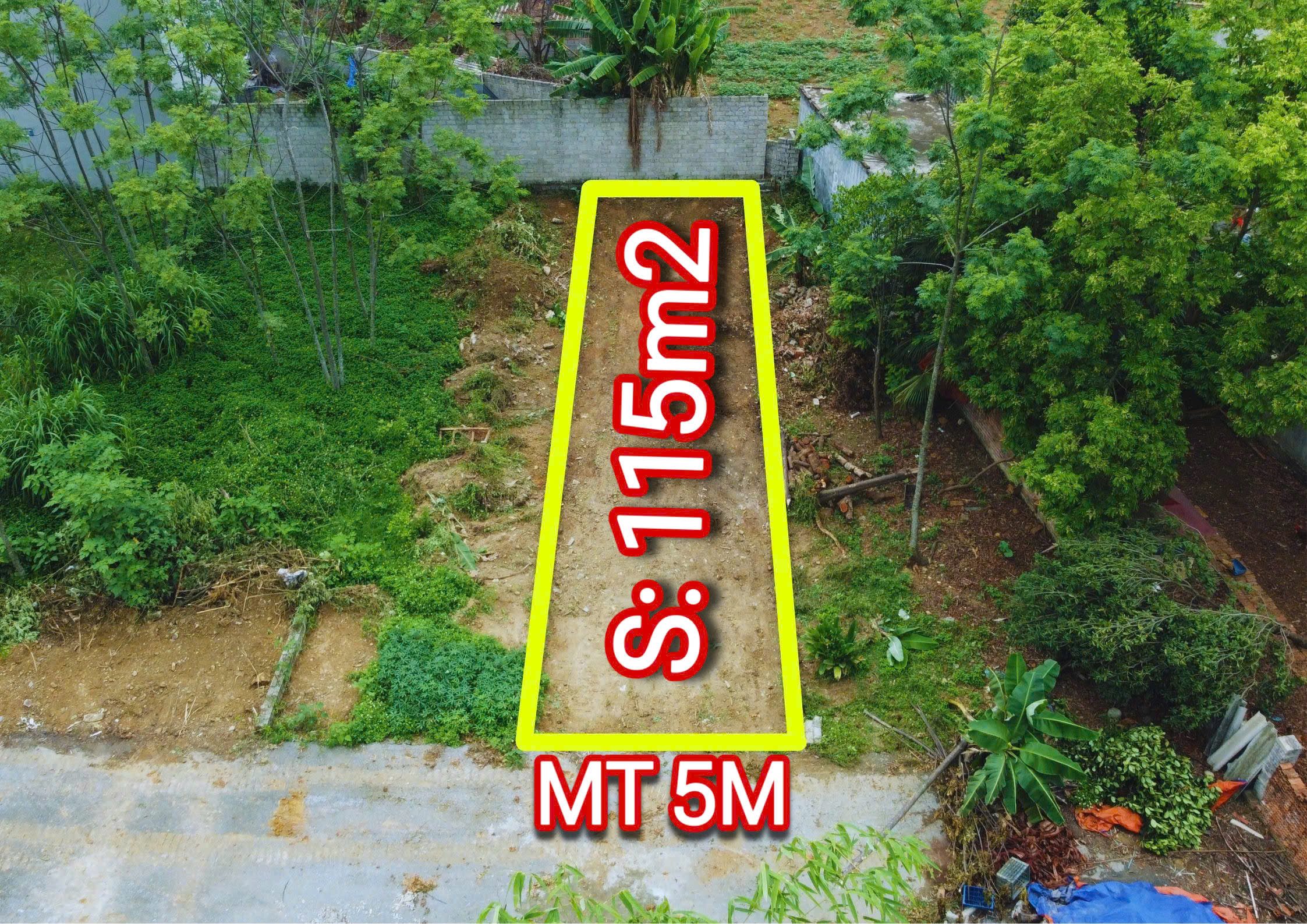115m² mặt tiền 5m cực đẹp dành cho khách mua xây trọ tại Hòa Lạc