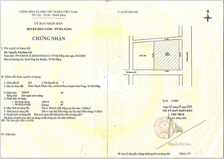 BÁN ĐẤT HUYỆN HOÀ VANG, TP. ĐÀ NẴNG