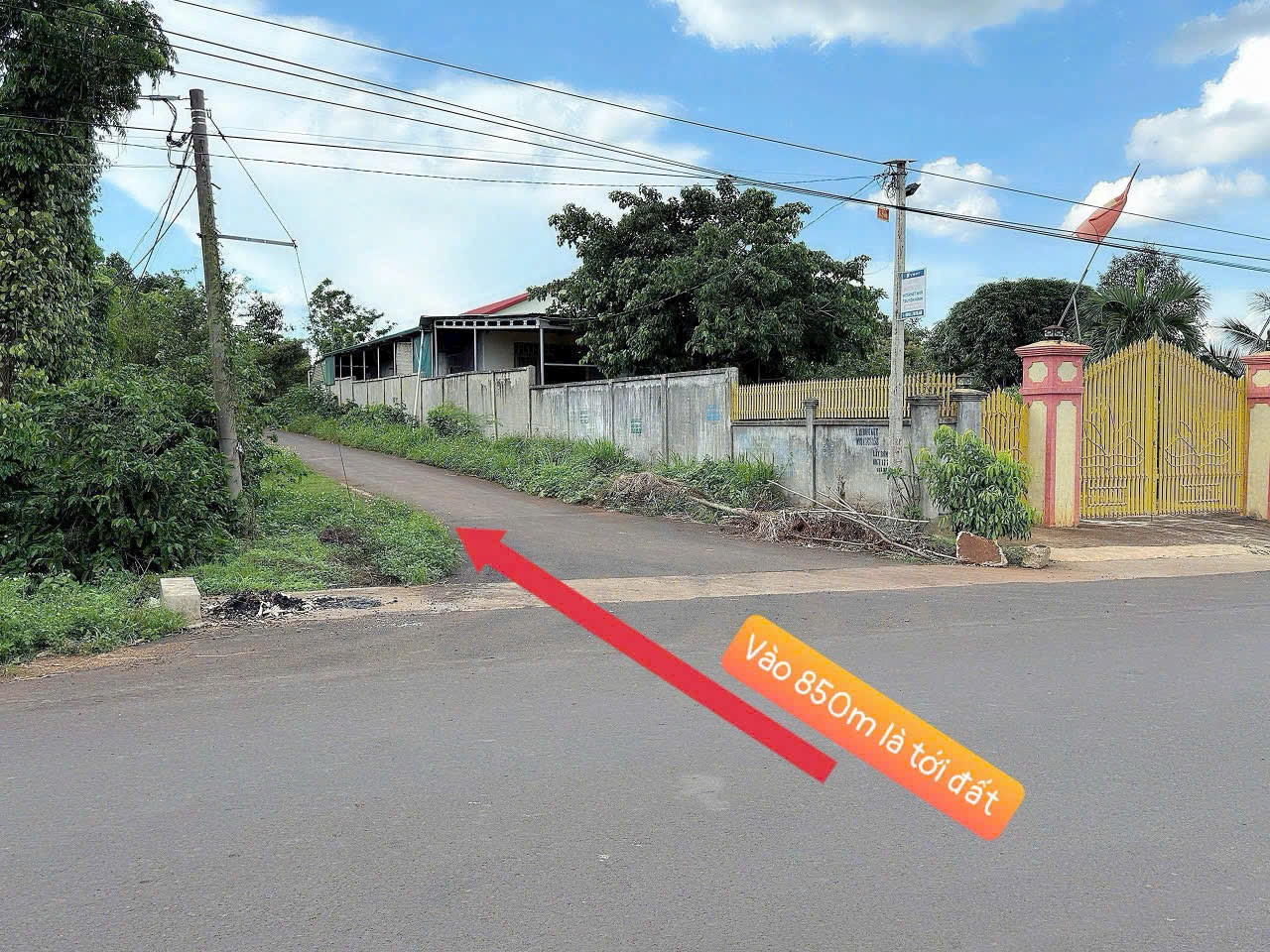 Bán đất 560m² giá 500 triệu Xã Hòa Phú