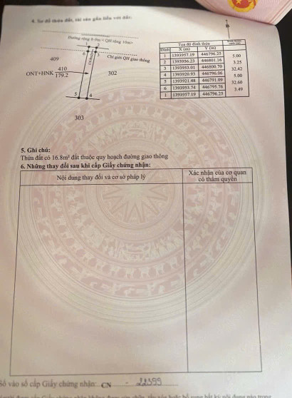 Bán đất 175m² giá 548 triệu Xã Hòa Phú