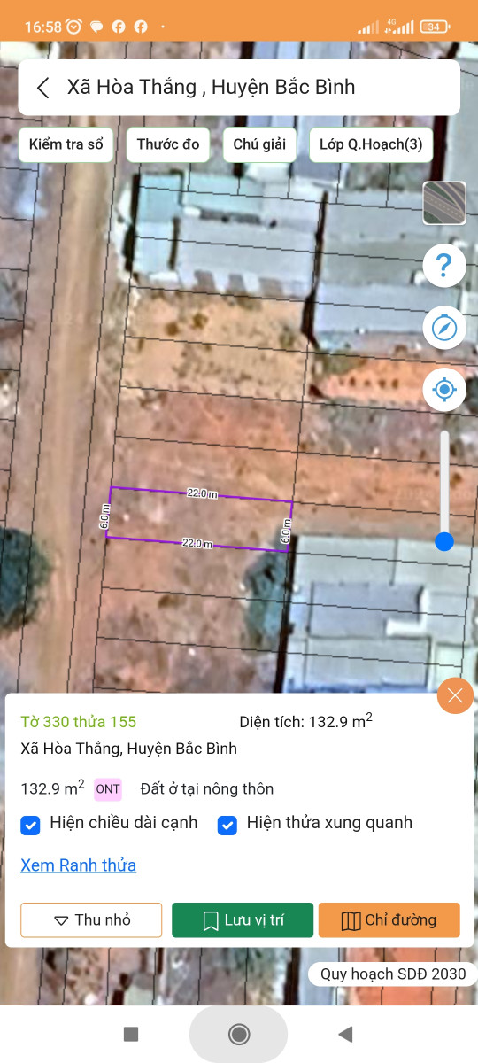 Thổ cư giá rẻ hoà thắng