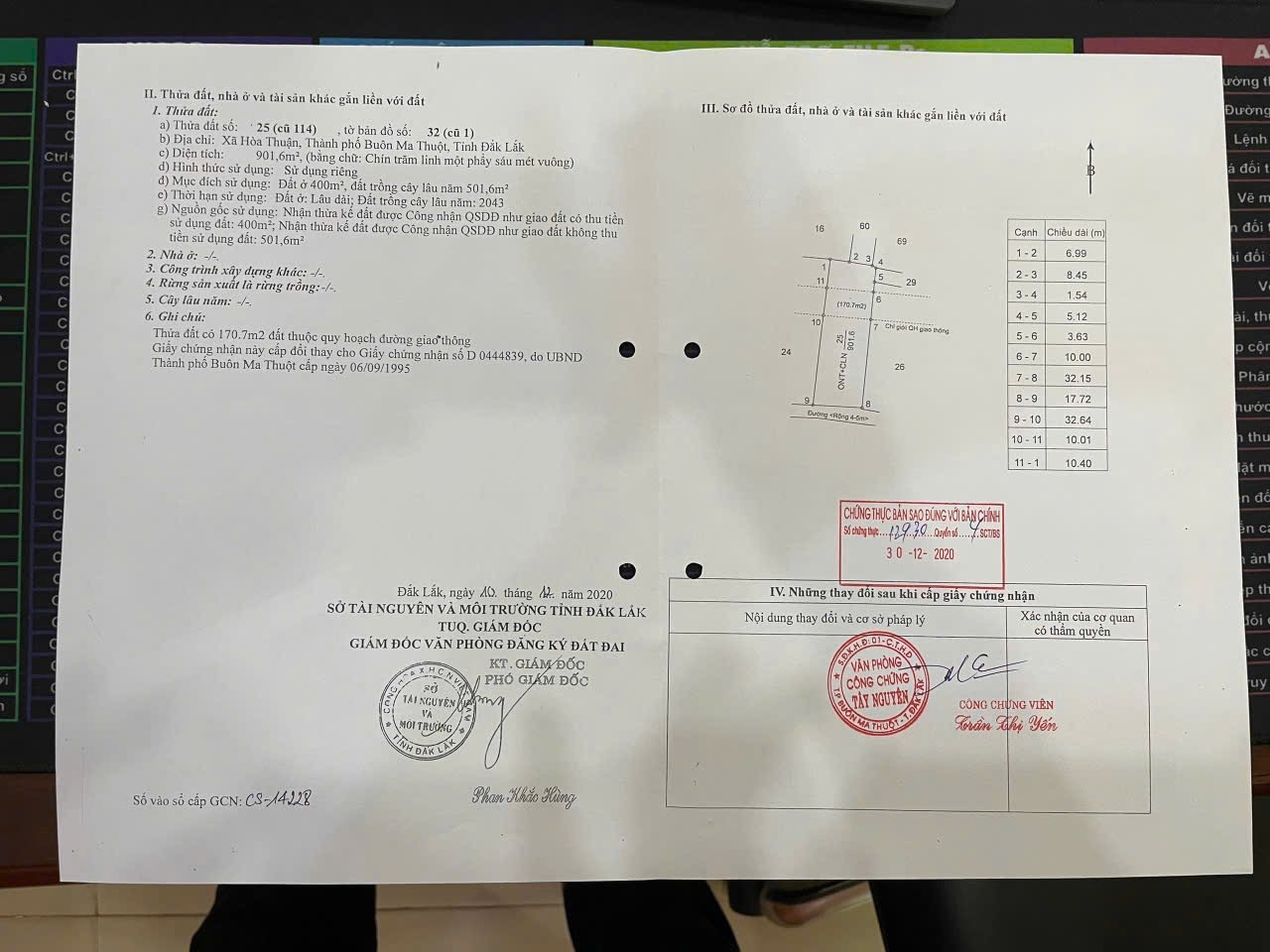 HOÀ THUẬN 22 A THỔ CƯ 400M - TÁCH ĐƯỢC 3 LÔ