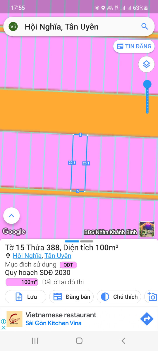 Nhà Đất Hội Nghĩa Tân Uyên Bình Dương