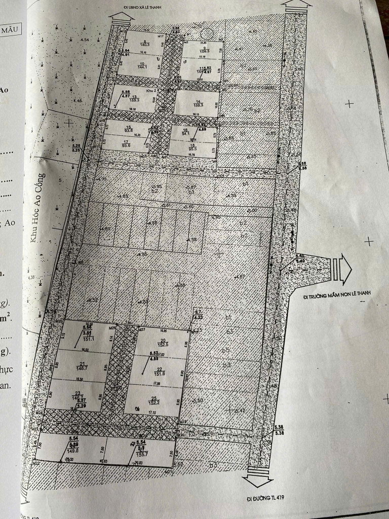 Bán đất 151m² ngang 8.9m giá 3.5 tỷ Xã Hồng Sơn