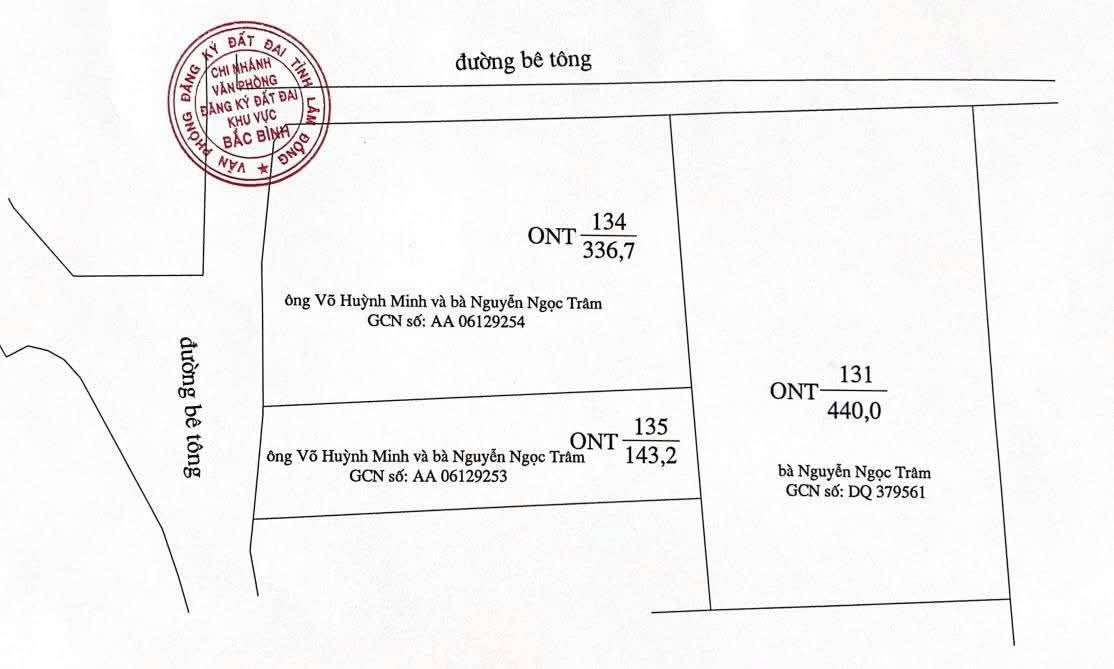 Bán đất 920m² full thổ cư ngang 27m giá 2.4 tỷ tại Xã Hồng Thái