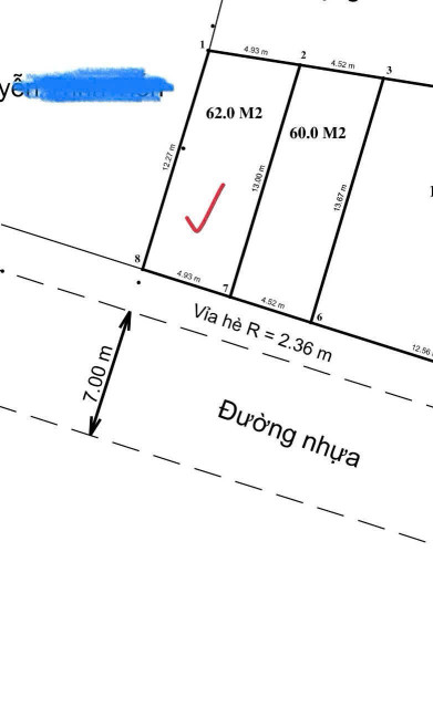 Bán đất 62m² ngang 4m giá 1.99 tỷ tại Xã Hồng Thái Huyện An Dương(Hồng Thái). liên hệ 0362558882