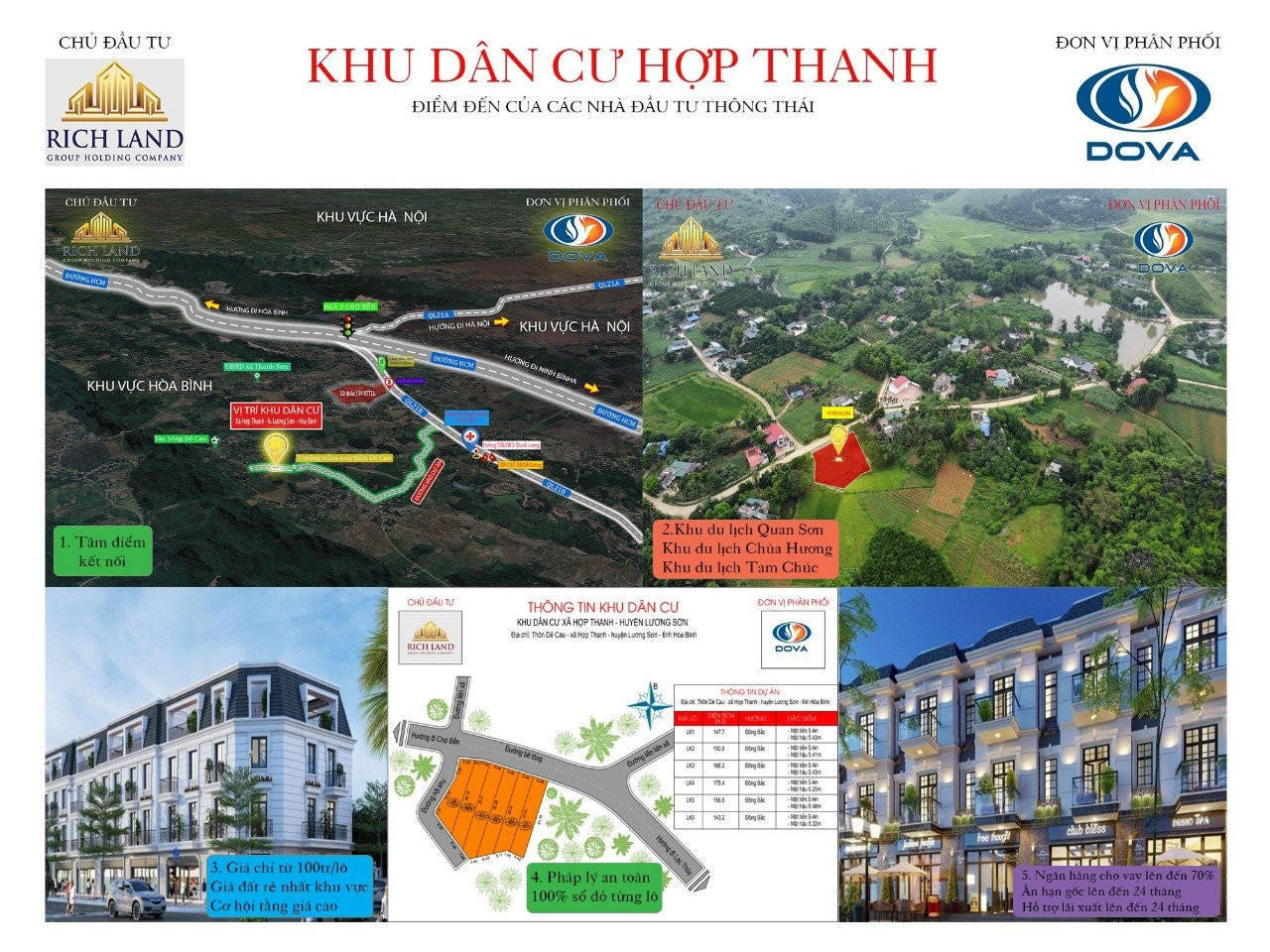 Lô đất đầu tư 500tr, 179m, Dẻ Cau, Lương Sơn, Hoà Bình