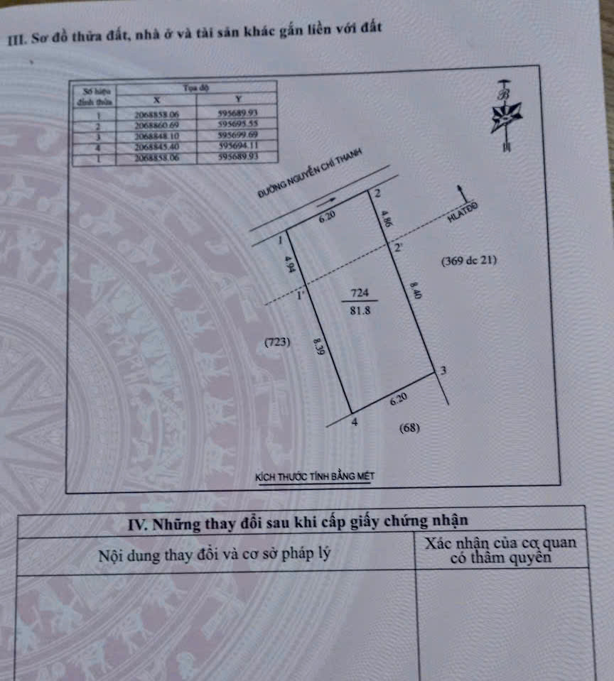 Bán lô 83m2 đường kinh doanh Nguyễn Chí Thanh - phường Hưng Đông, TP Vinh