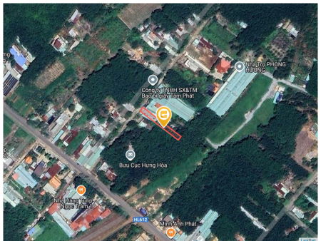 Bán đất 487.3m² tại Xã Hưng Hòa Huyện Bàu Bàng