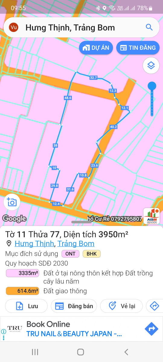 Nhà Đất Hưng Thịnh Trảng bom Đồng Nai