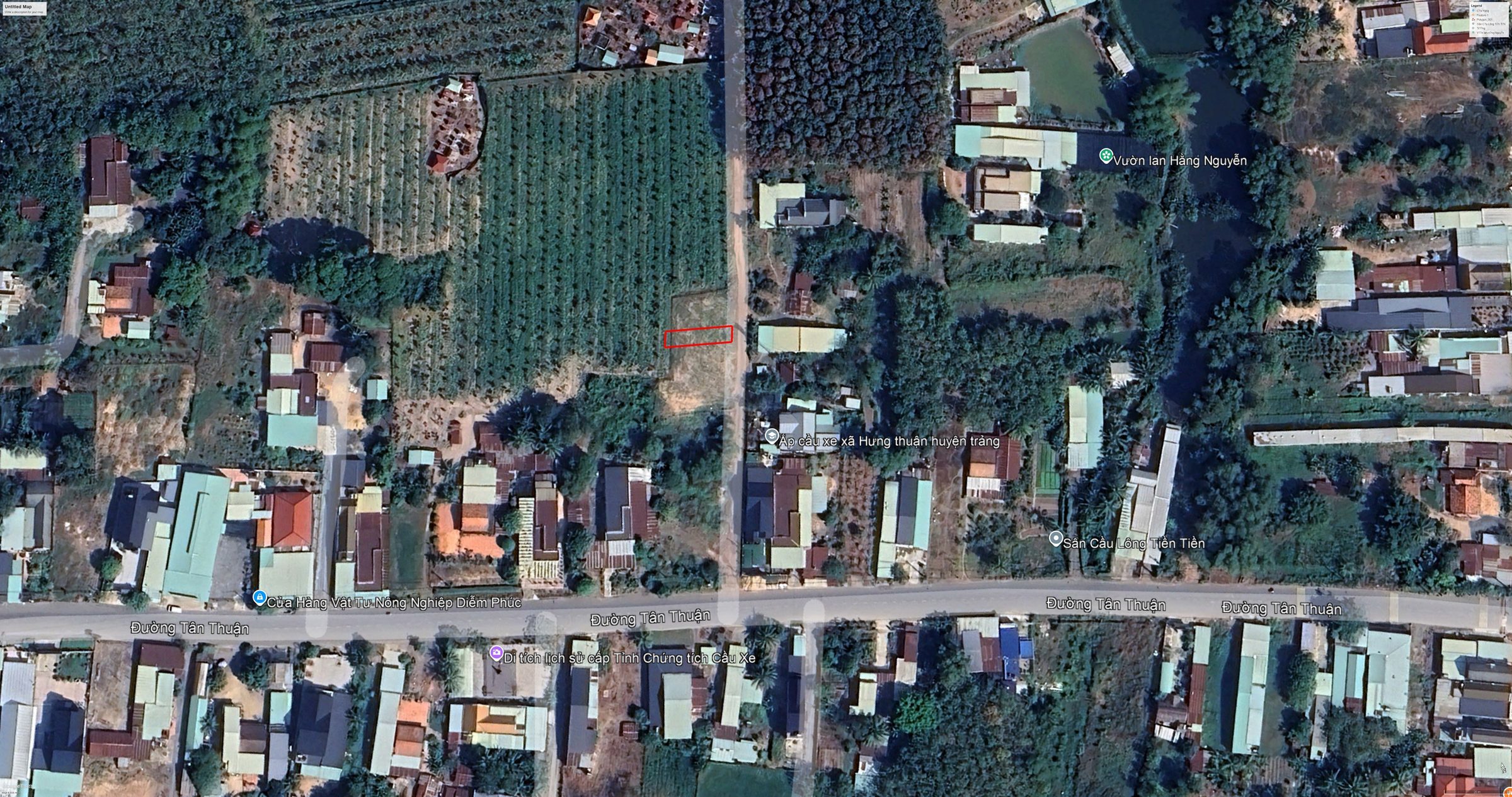 Bán lô đất ngang 5m mặt tiền đường ôtô thông cách trục chính DT 787 chỉ 500m, tiện tích đầy đủ, Ấp Cầu Xe, xã Hưng Thuận, tỉnh Tây Ninh