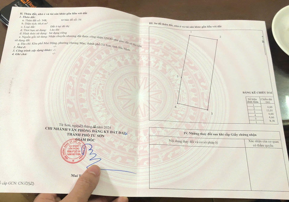 LÔ ĐẤT VỊ TRÍ ĐẸP - ĐẦU TƯ SINH LỜI - Cần Bán Đất Tại Mai Động - Hương Mạc - Từ Sơn - Bắc Ninh