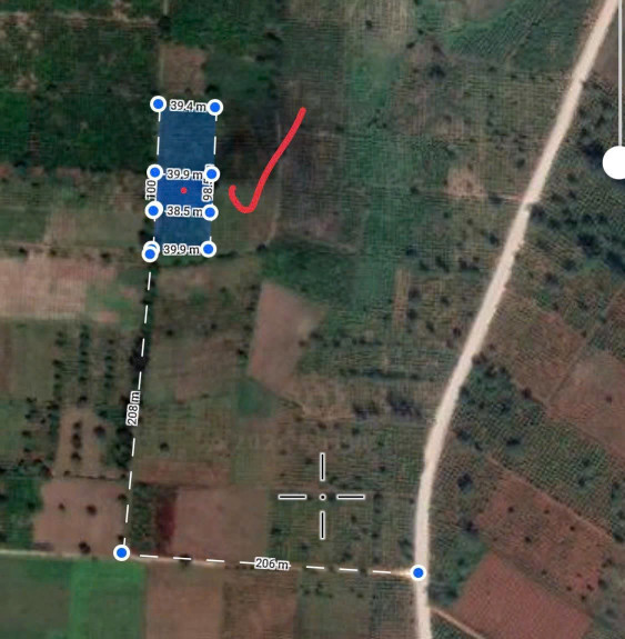 Bán đất 1015,9m² ngang 27,2m giá 180 triệu Xã Ia Phí