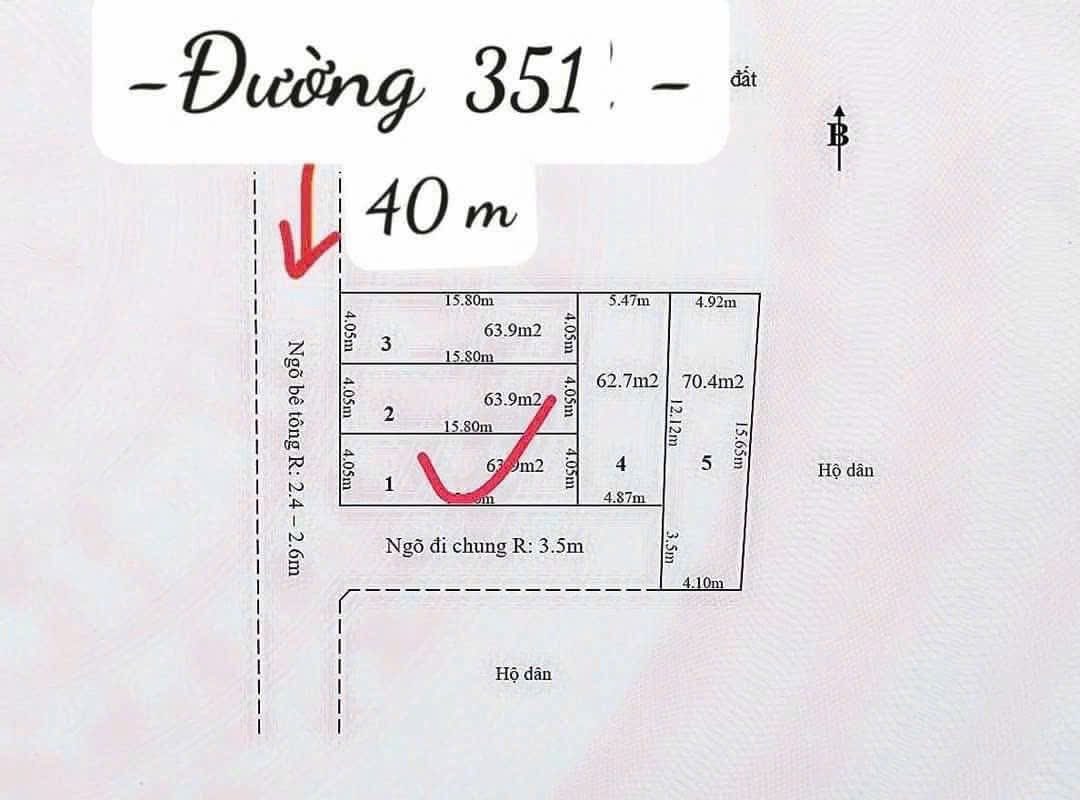 Bán Đất 70m²  giá 870 triệu tại Kiền Bái Huyện Thuỷ Nguyên Hải Phòng.l/h : 076.231.9990 em Thuý