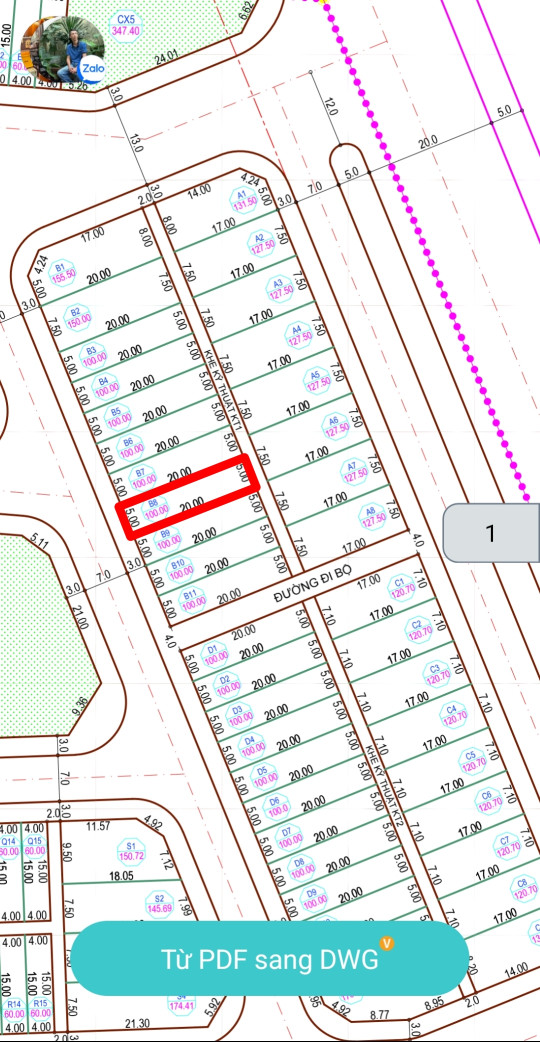 Bán đất lô B8. 100m² 4.75 tỷ tại Kiền Bái Thuỷ Nguyên. liên hệ 0362558882