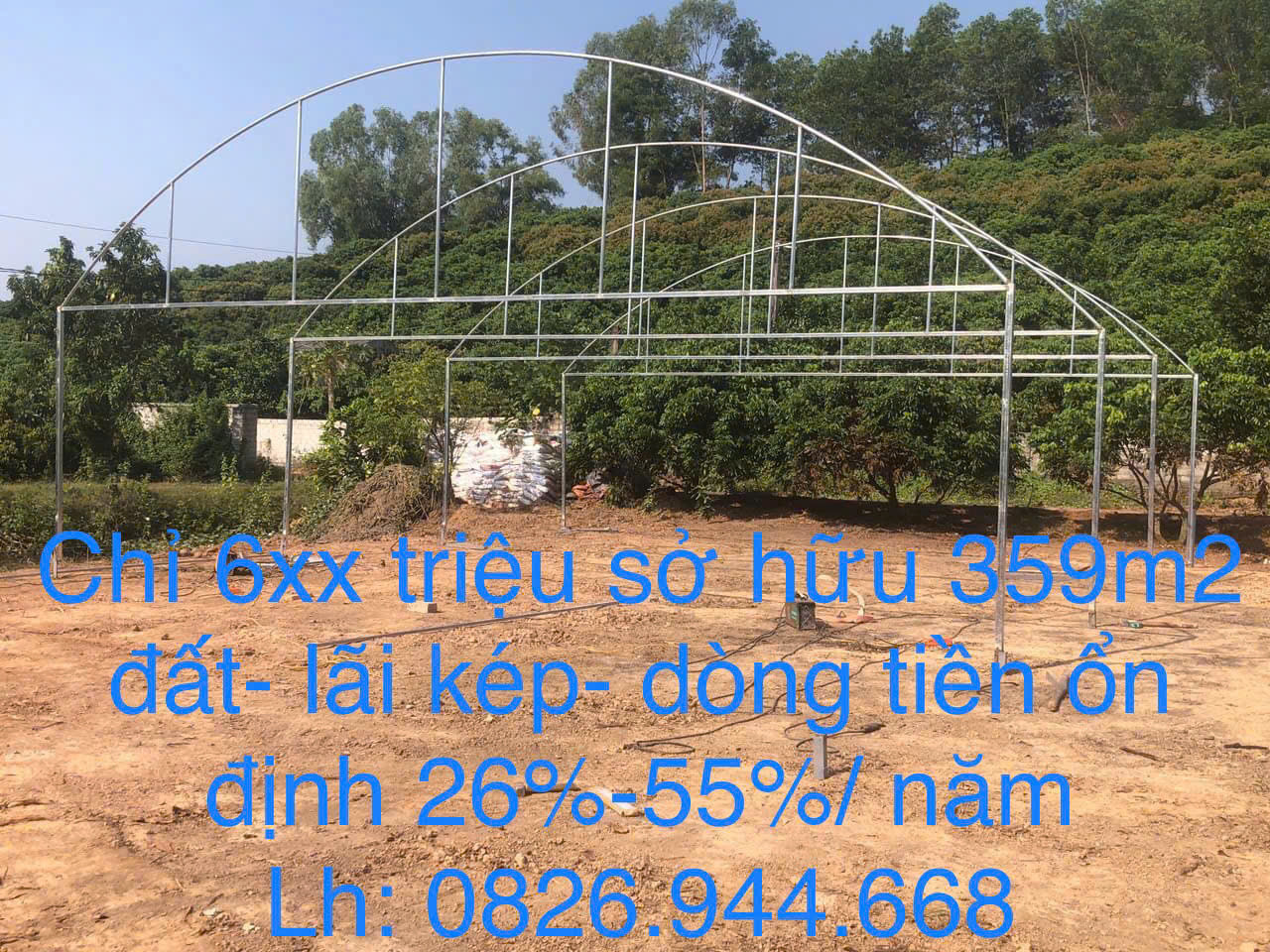 CHỈ 6XX TRIỆU SỞ HỮU 359m2 ĐẤT Kiên Thành - LÃI KÉP- DÒNG TIỀN ỔN ĐỊNH 26%-55%/NĂM - Liên hệ 0826944668