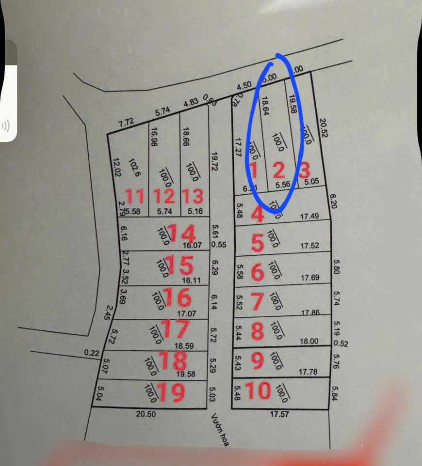 Bán đất 100m² ngang 5m giá 2.4 tỷ Xã Kim Anh