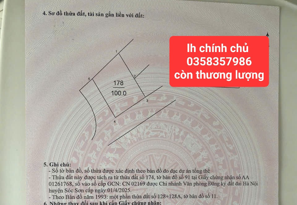Bán đất 100m² ngang 8m giá 2.5 tỷ Xã Kim Anh