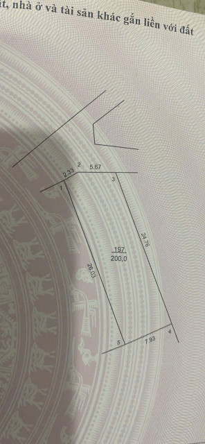 Bán đất 200m² ngang 7.93m giá 4.2 tỷ Xã Kim Anh
