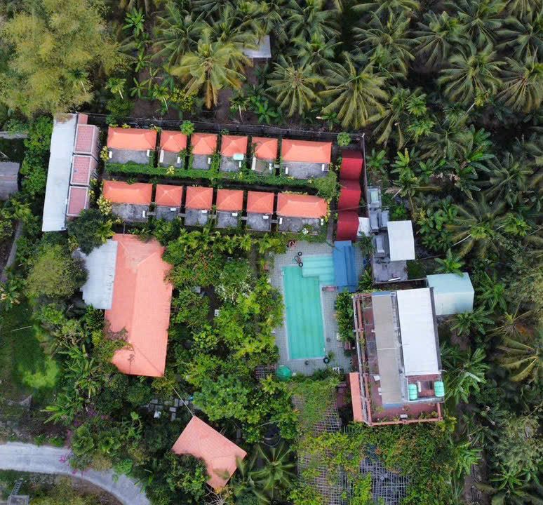 KHU HOMESTAY ĐANG HOẠT ĐỘNG GẦN TRẠI RẮN ĐỒNG TÂM
