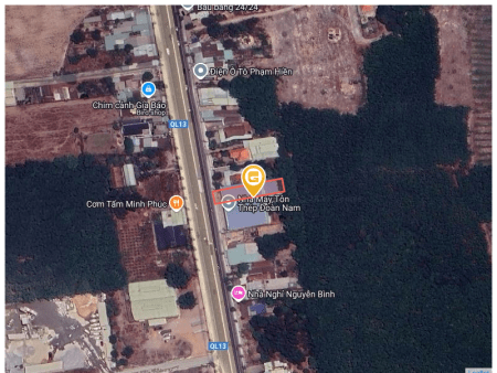 Bán đất 796.9m² 32 tỷ tại Thị trấn Lai Uyên Huyện Bàu Bàng