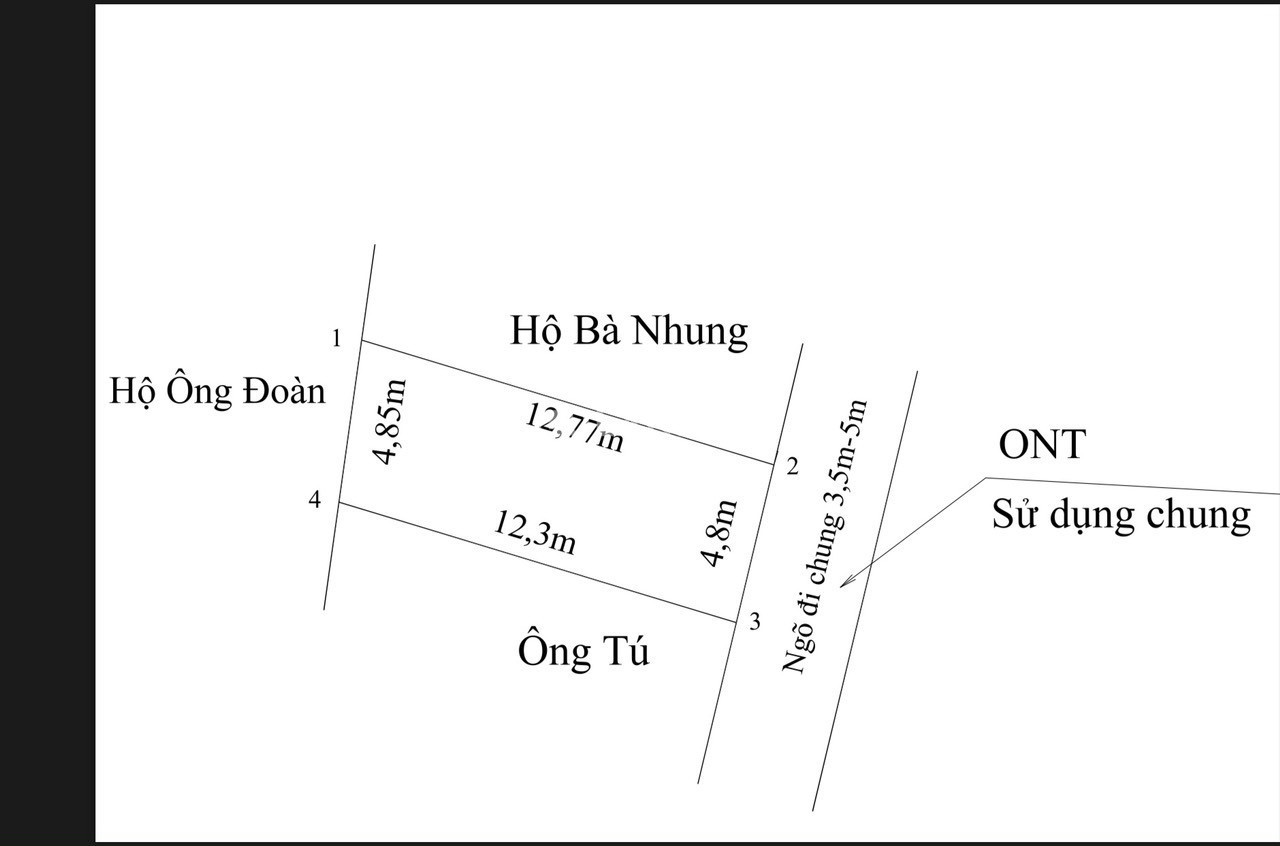Bán đất huyện Thủy Nguyên, xã Lâm Động. 60m2 giá 800 củ.