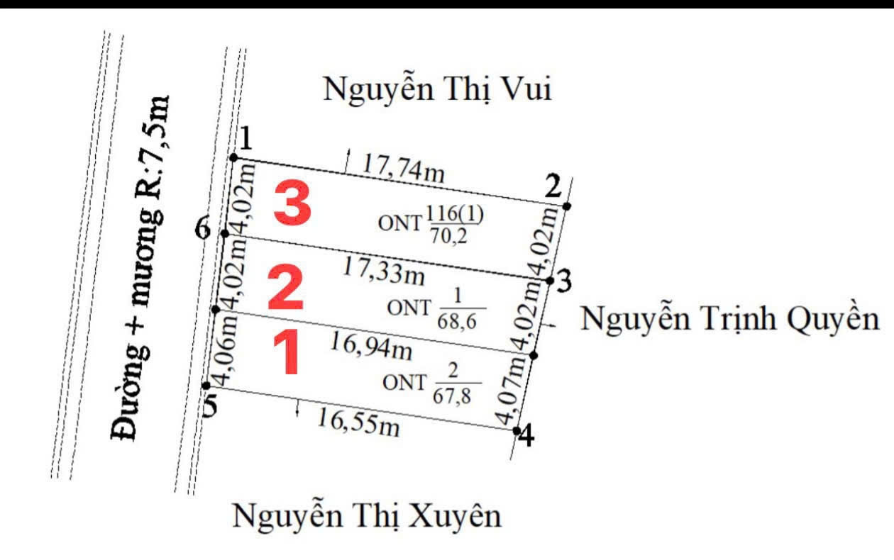 Bán đất 67m² mặt đường thôn 7m . giá 2.23 tỷ tại Xã Lâm Động Huyện Thuỷ Nguyên. liên hệ 0362558882