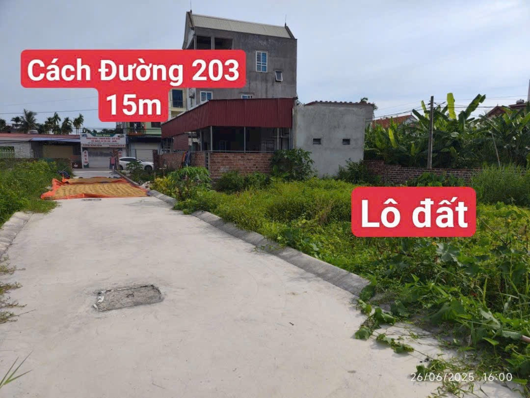 Bán 75,6 m thôn Đông Lâm Động, cách 203:15 m, ngõ 3.5 m, l/h;076.231.9990 e Thuy