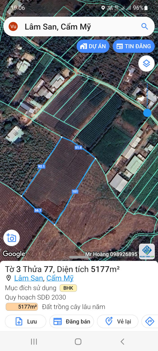Nhà Đất Lâm San Cẩm Mỹ Đồng Nai