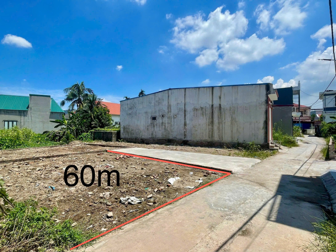 Bán đất 60.3m² ngang 6,63m giá 1.19 tỷ tại Lê Lợi An Dương. liên hệ 0362558882