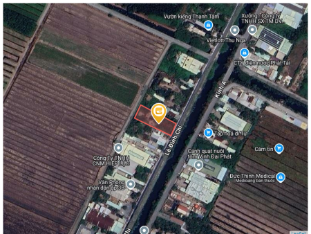 Bán đất 539m² ngang 11m giá 8.5 tỷ tại Xã Lê Minh Xuân LH 0909036285