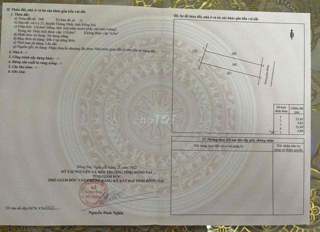 Nhà Đất Xã Lộ 25 Thống Nhất Đồng Nai