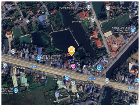 Bán đất 100m² ngang 6,5m giá 900 triệu tại Xã Lộc Hòa Thành phố Nam Định